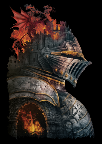 T-shirt A Knight's Soul