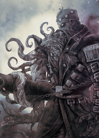 Abomination (b&w)