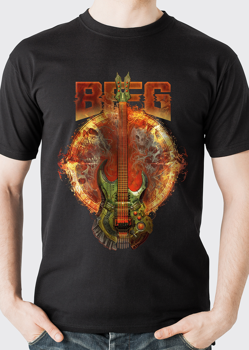 T-shirt Big FKN Guitar