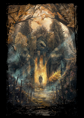 T-shirt Golden Tree