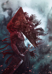 Pyramid Monster (red)