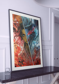 Onryo (red&blue)