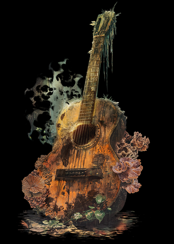 T-shirt  The Last Guitar